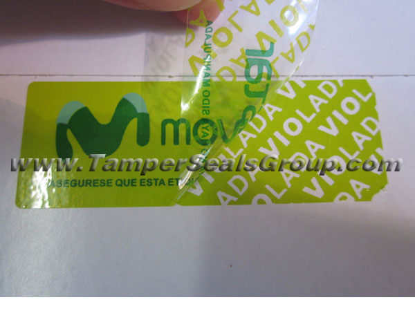 Tamper Evident Labels